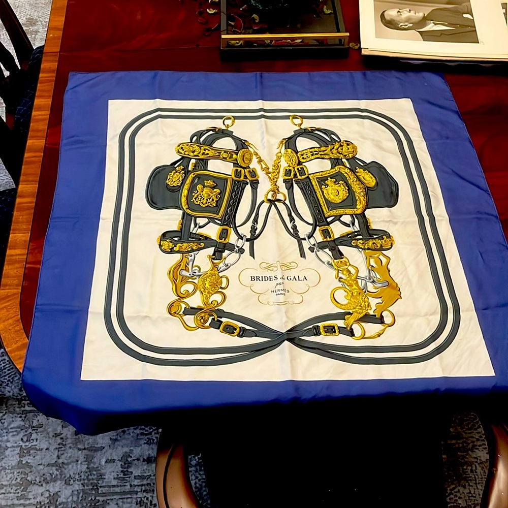 HERMES BRIDES DE GALA SILK SCARF 90CM